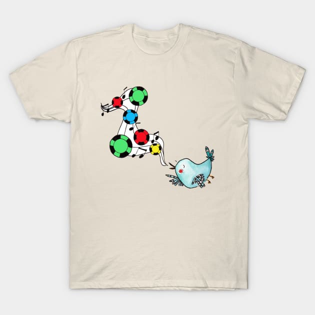 Chirping Chips T-Shirt by C.Note